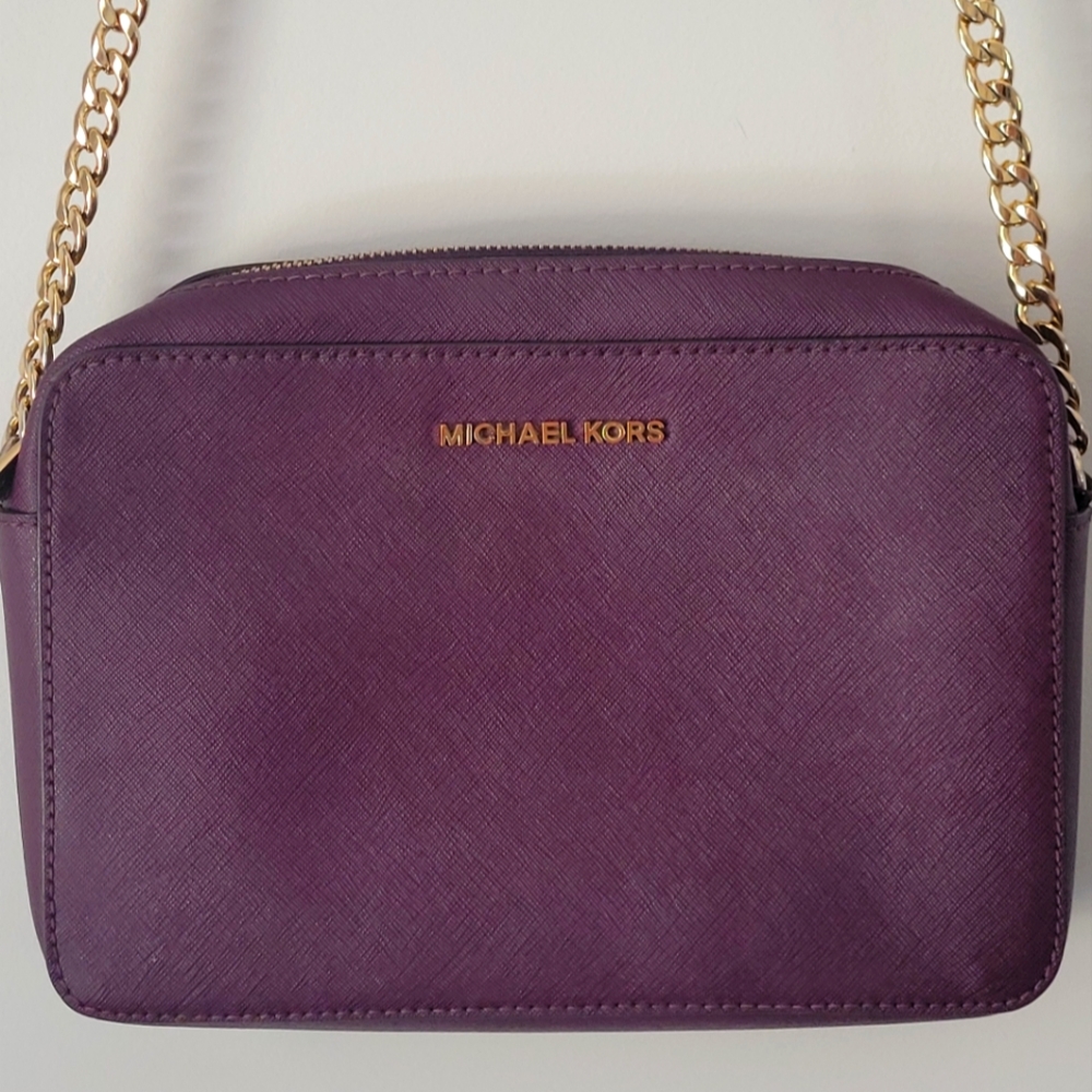 Michael Kors Purple Crossbody Bag